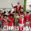 Các bé trường MN Hoa Phượng chào đón giáng sinh