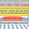 Trường Mầm Non Hoa Phượng tổ chức Tuyên truyền giáo dục thực hiện an toàn giao thông cho trẻ mầm non, CBGVNV và cha mẹ trẻ năm học 2024-2025.