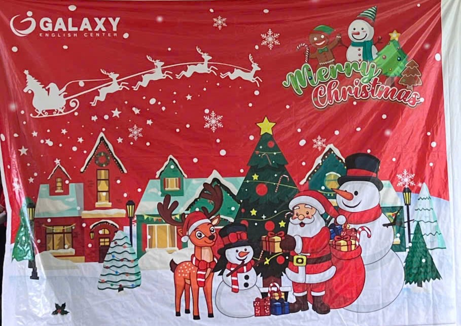 Trường MN Hoa Phượng-TT anh ngữ Galaxy tổ chức Merry christmas cho các bé